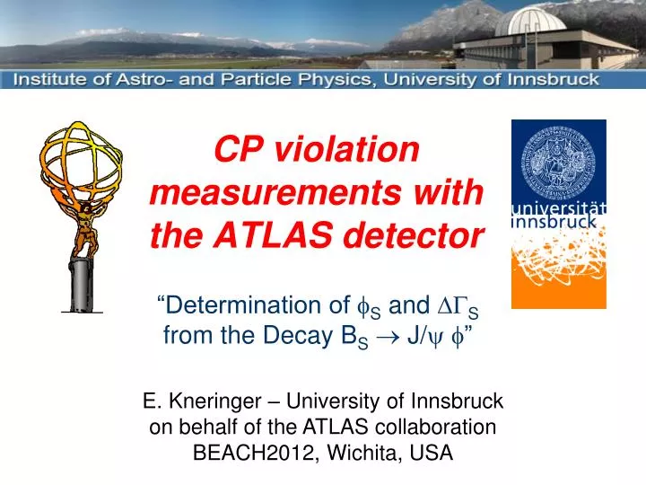 cp violation measurements with the atlas detector