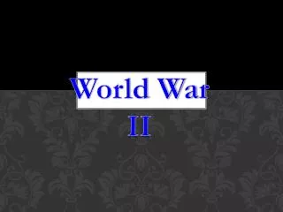 World War II