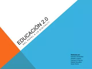 educaci n 2 0