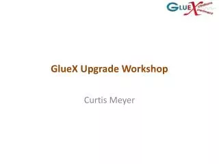 GlueX Upgrade Workshop