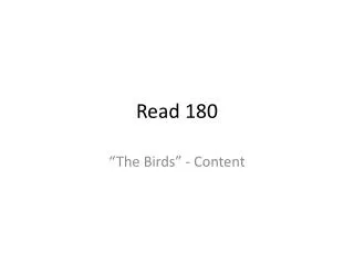 Read 180