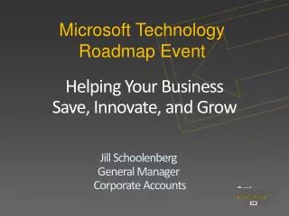 Microsoft Technology Roadmap Event