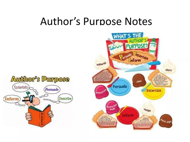 author s purpose notes