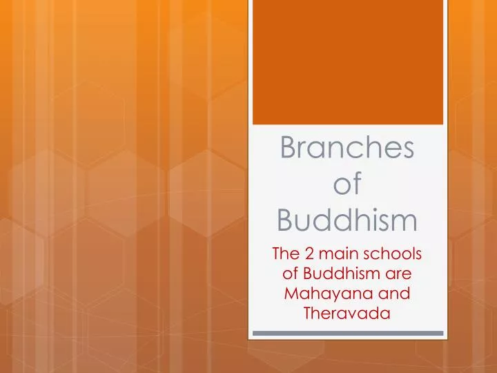 branches of buddhism