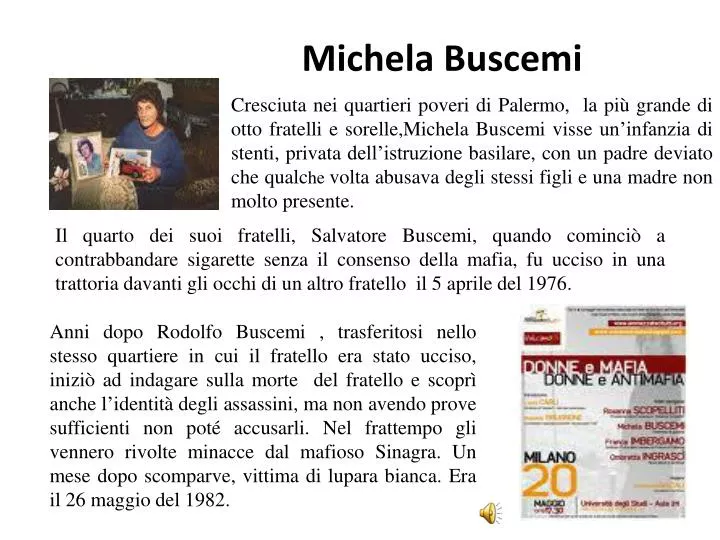 michela buscemi