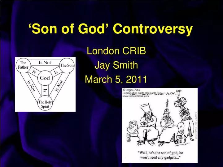 son of god controversy