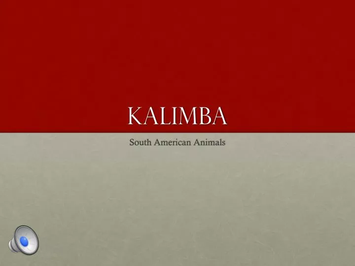 kalimba