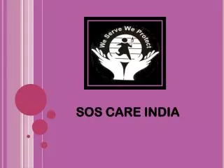 SOS CARE INDIA