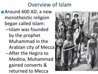 Overview of Islam