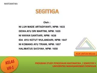 segitiga