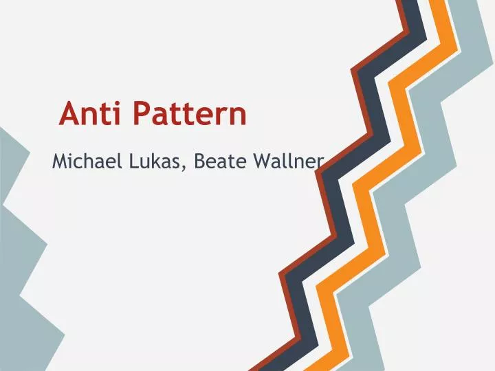 anti pattern