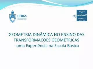 geometria din mica no ensino das transforma es geom tricas uma experi ncia na escola b sica