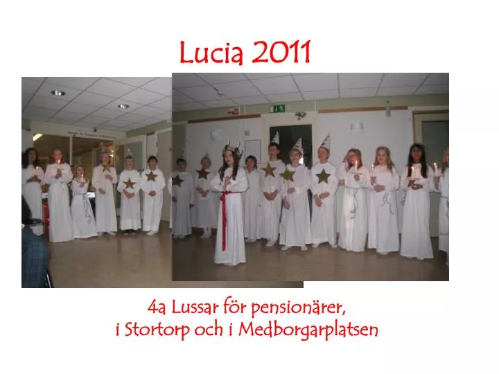 lucia 2011