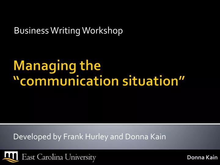 business writing workshop