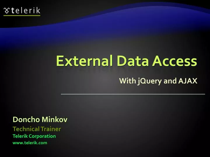 external data access