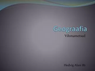 geograafia