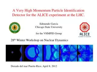 A Very High Momentum Particle Identification Detector for the ALICE experiment at the LHC.