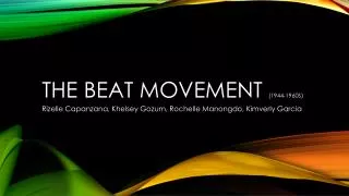 The Beat Movement (1944-1960s)