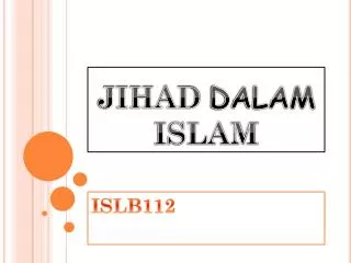 jihad dalam islam