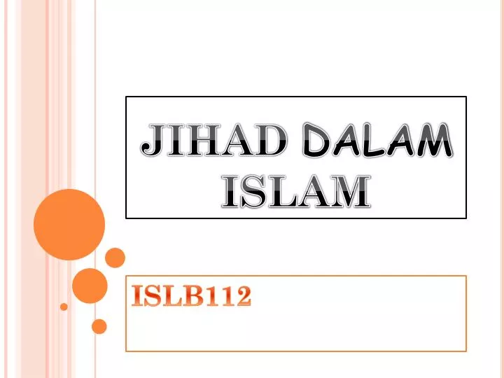 jihad dalam islam