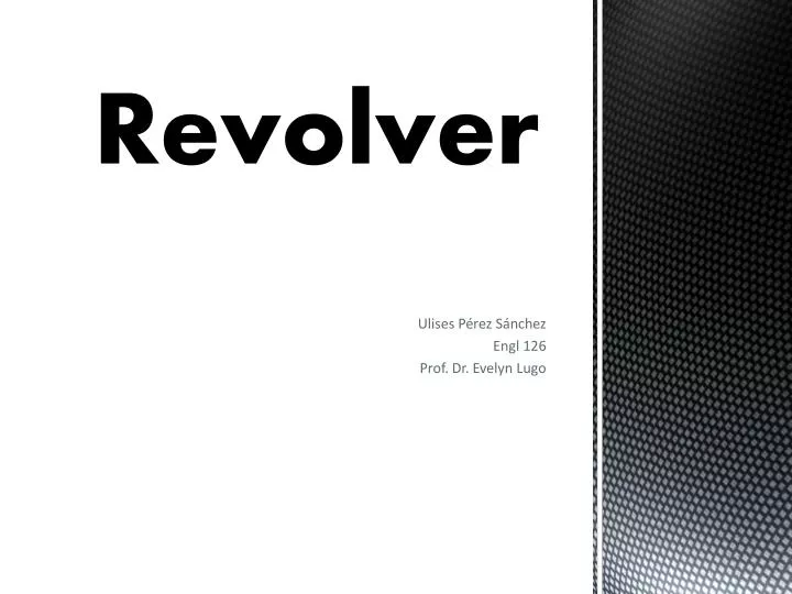 revolver