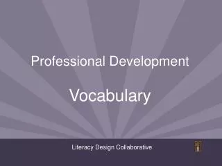 Literacy Design Collaborative