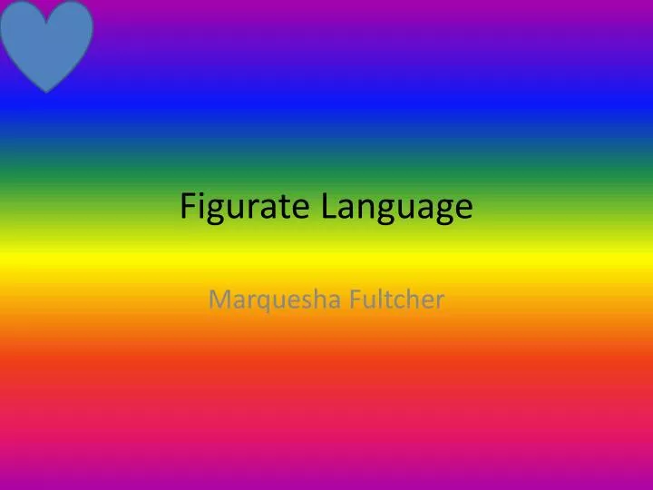 figurate language