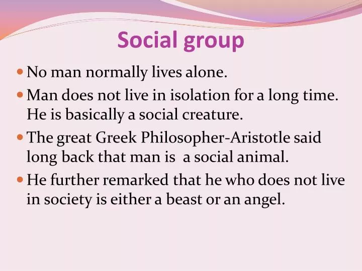 social group