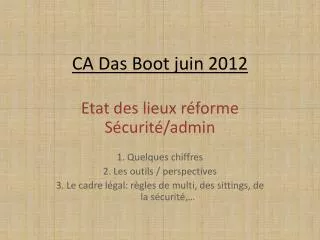ca das boot juin 2012