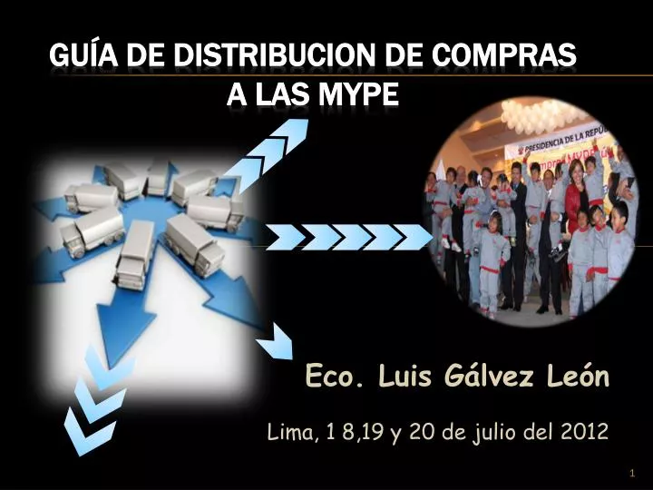 gu a de distribucion de compras a las mype