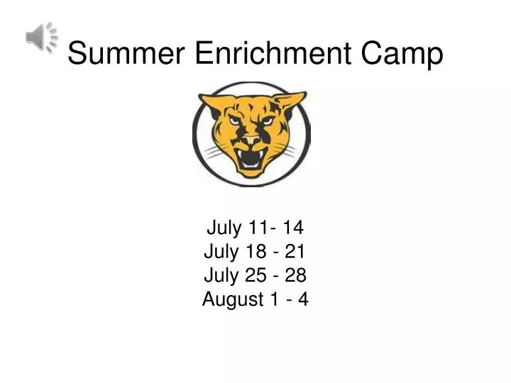 summer enrichment camp