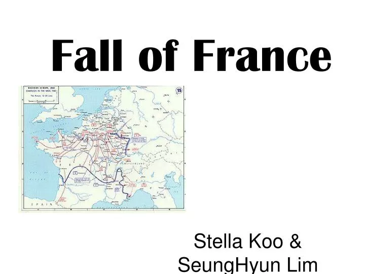 fall of france