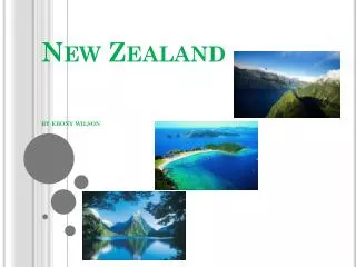 New Zealand by ebony wilson