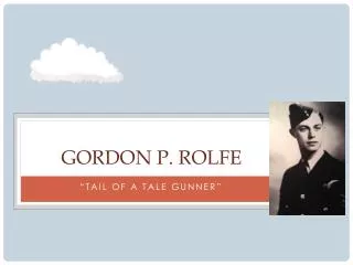Gordon P. Rolfe
