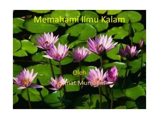 memahami ilmu kalam