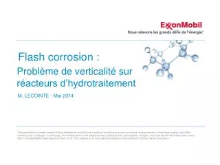 flash corrosion
