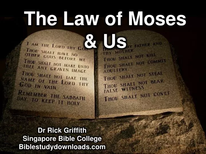 the law of moses us