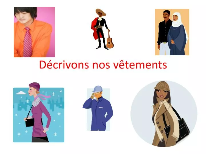 d crivons nos v tements