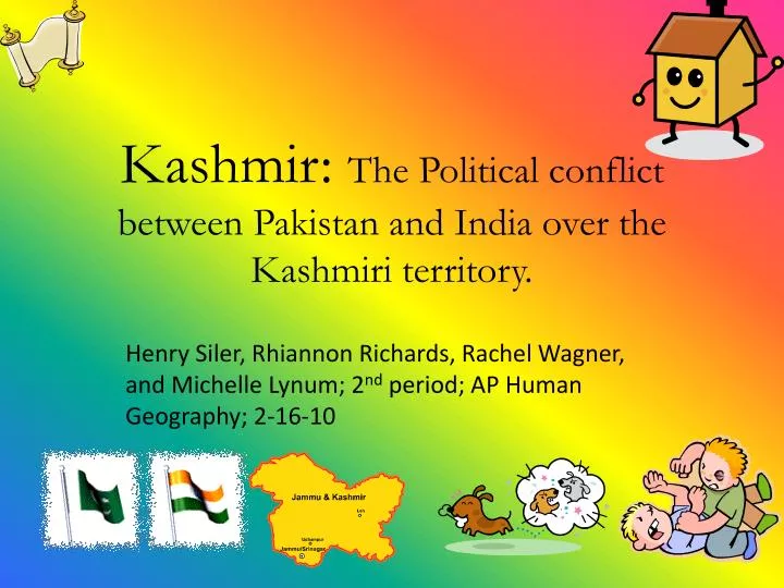 kashmir the political conflict between pakistan and india over the kashmiri territory