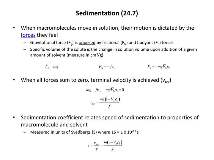 sedimentation 24 7