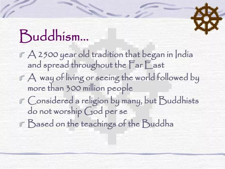 buddhism