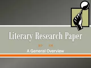 Literary Research Paper