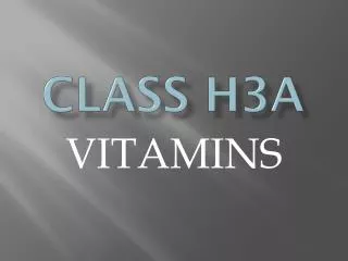 Class H3A