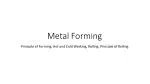 Metal Forming - slide 1