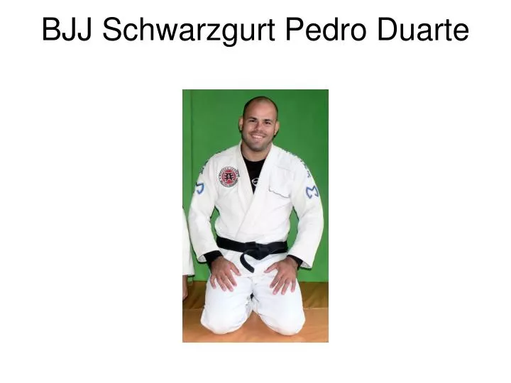 bjj schwarzgurt pedro duarte