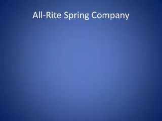 All-Rite Spring Company