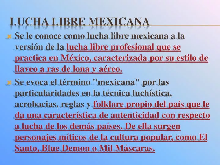 lucha libre mexicana