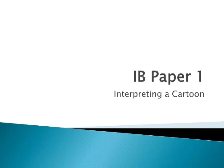 ib paper 1