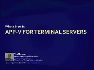 App-V for Terminal Servers