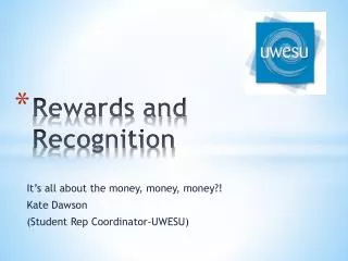 Rewards and Recognition